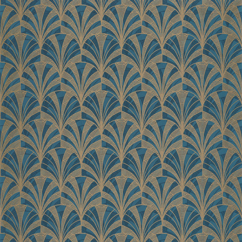 Palmette Wallpaper by Casadeco