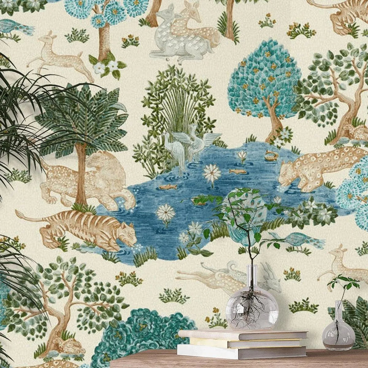 Pamir Garden Wallpaper by Sanderson