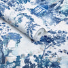 Pavilion Luxury Toile Wallpaper by 1838