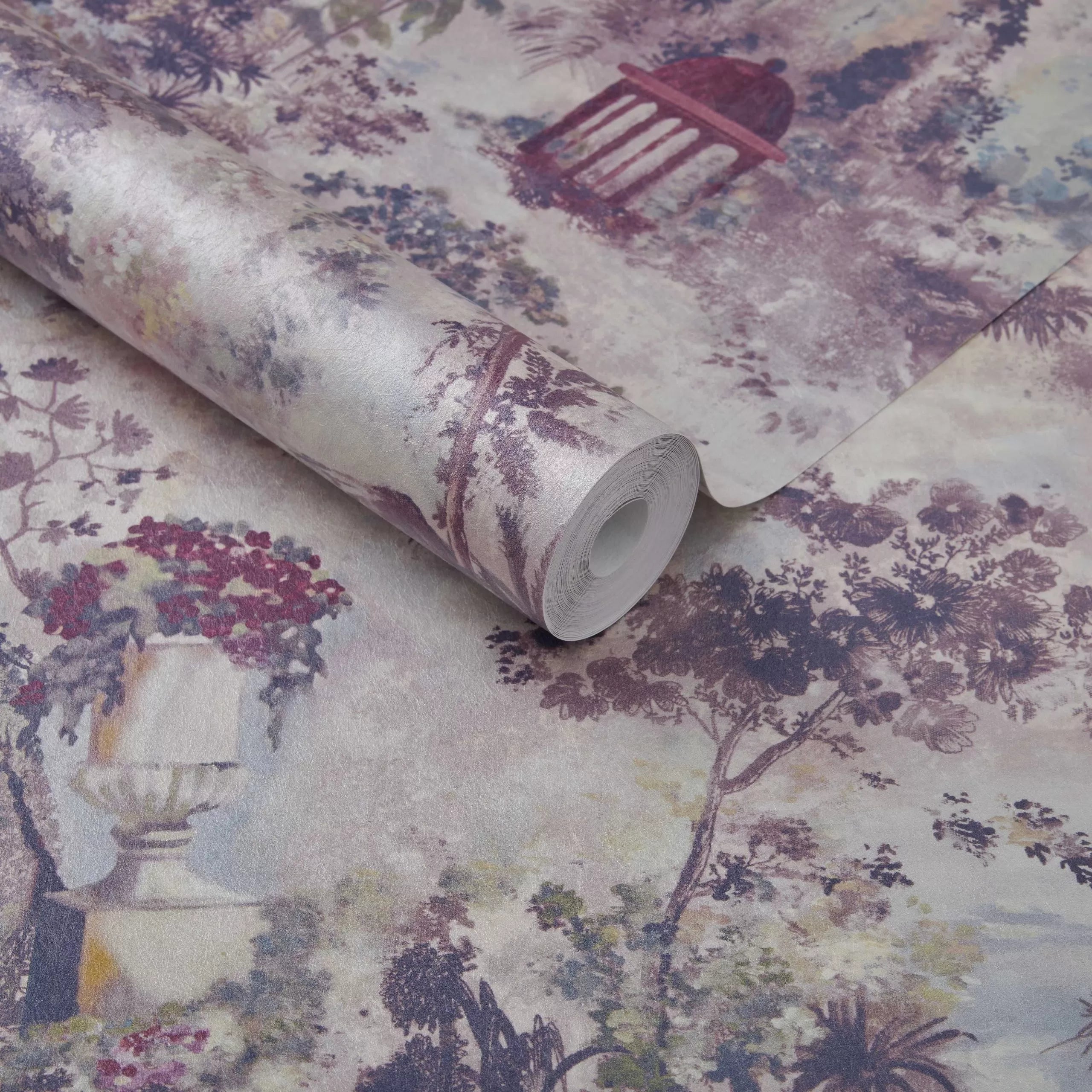 Pavilion Luxury Toile Wallpaper by 1838