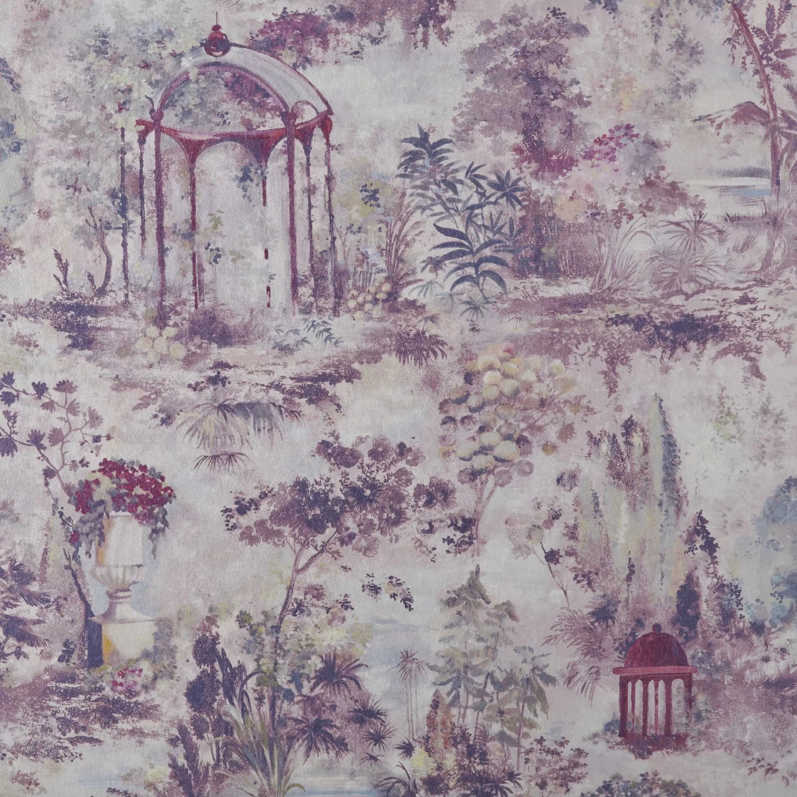 Pavilion Luxury Toile Wallpaper by 1838