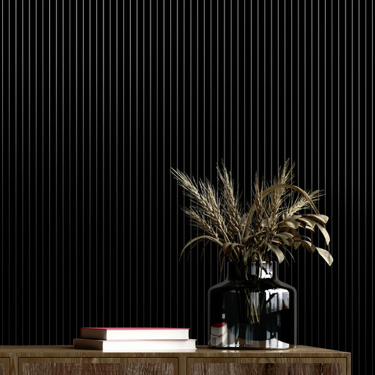 Pinstripe Wallpaper by Erica Wakerly