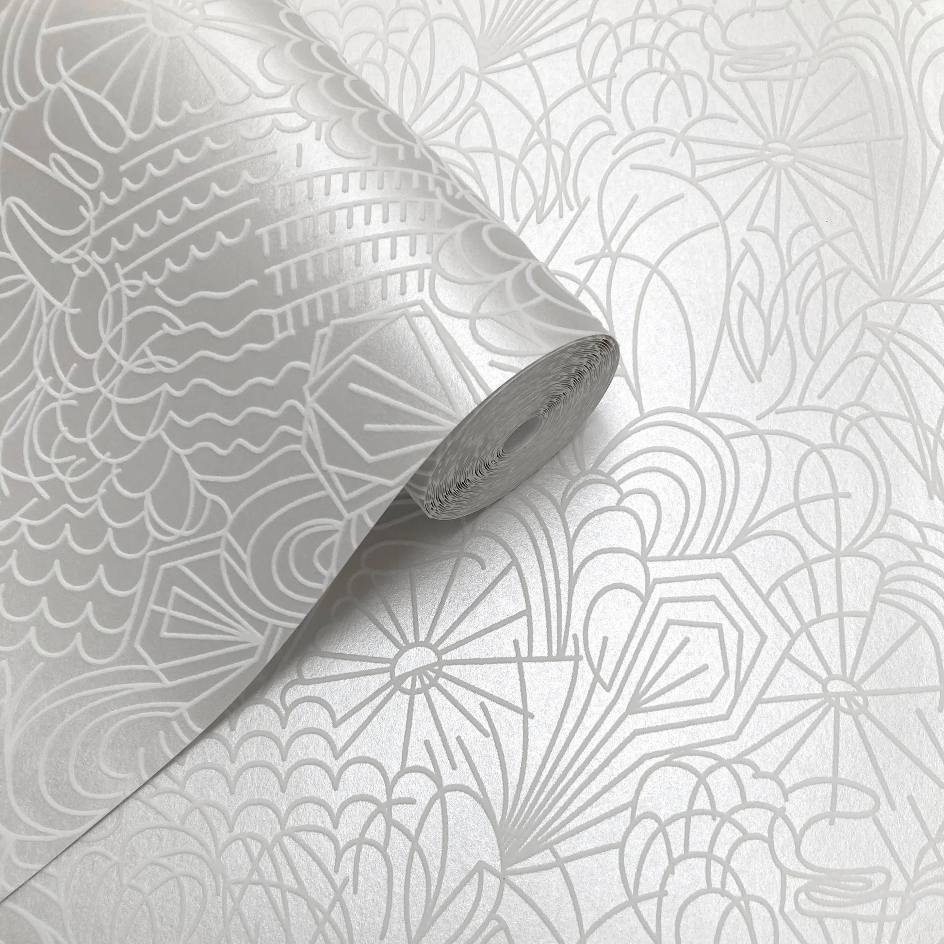 Pop Flock Wallpaper by Erica Wakerly