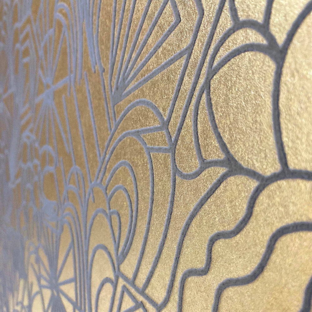 Pop Flock Wallpaper by Erica Wakerly