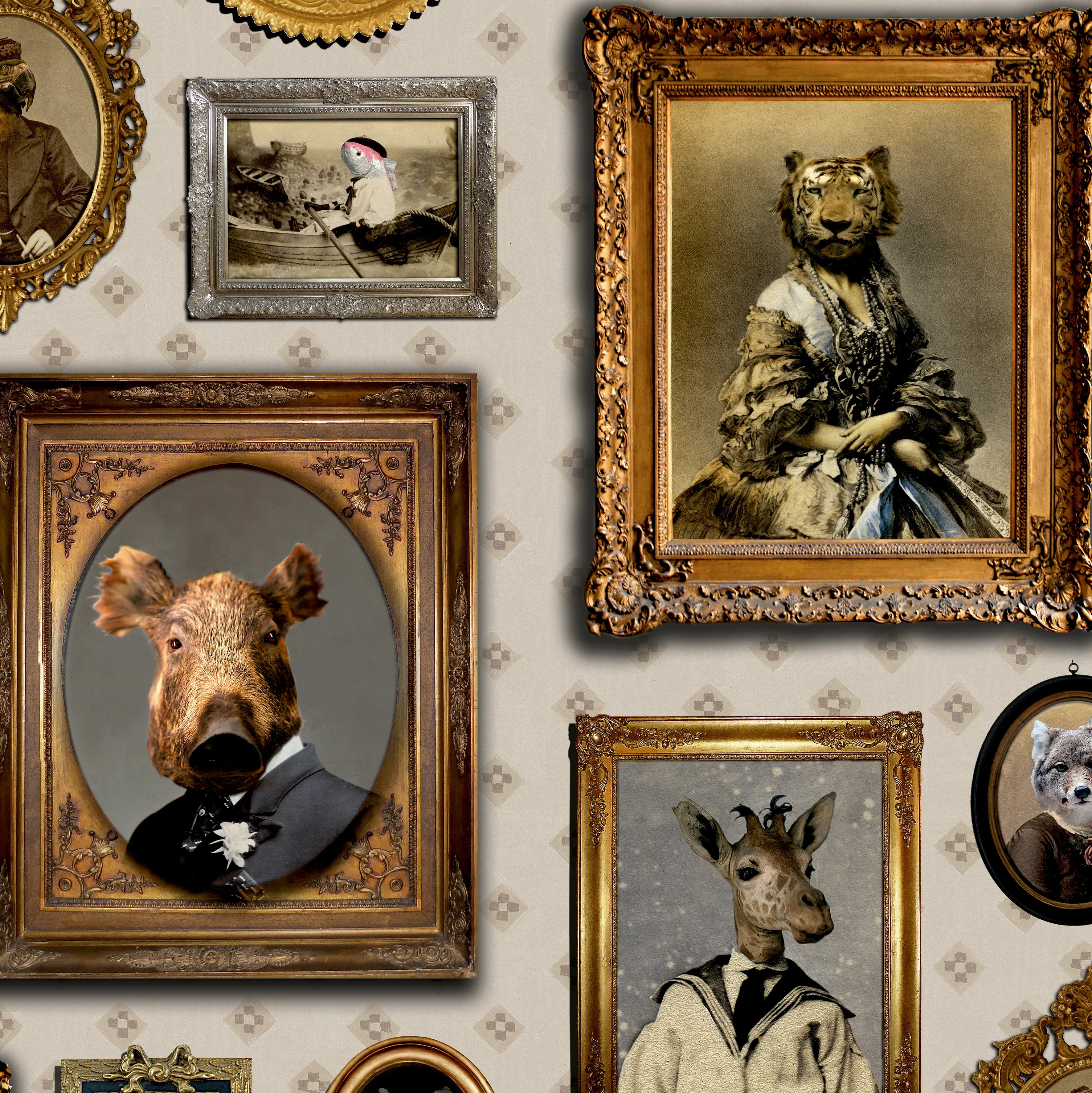 Portrait Gallery Wallpaper by Graduate Collection