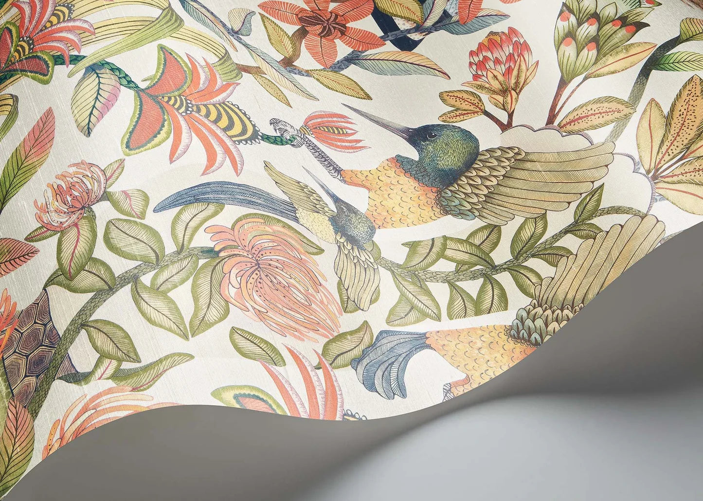 Protea Garden Silk Wallpaper by Cole & Son