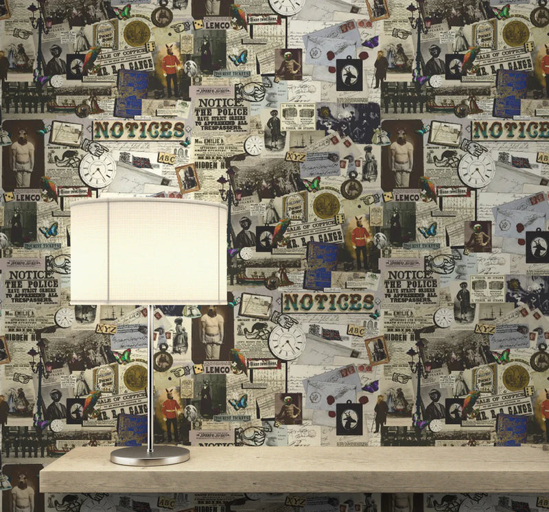 Steampunk Wallpaper by Graduate Collection