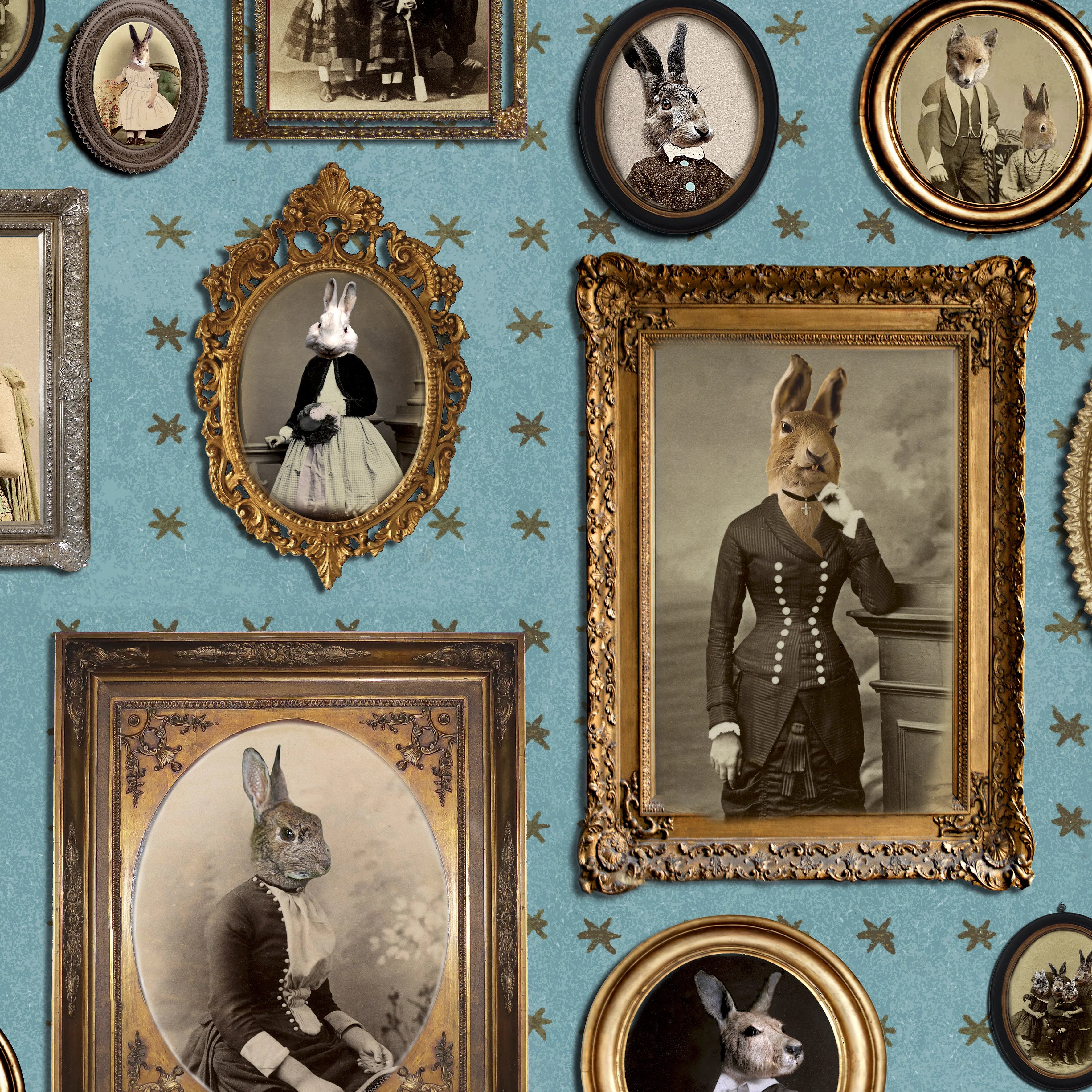 Rabbit Rabbit Rabbit Wallpaper by Graduate Collection