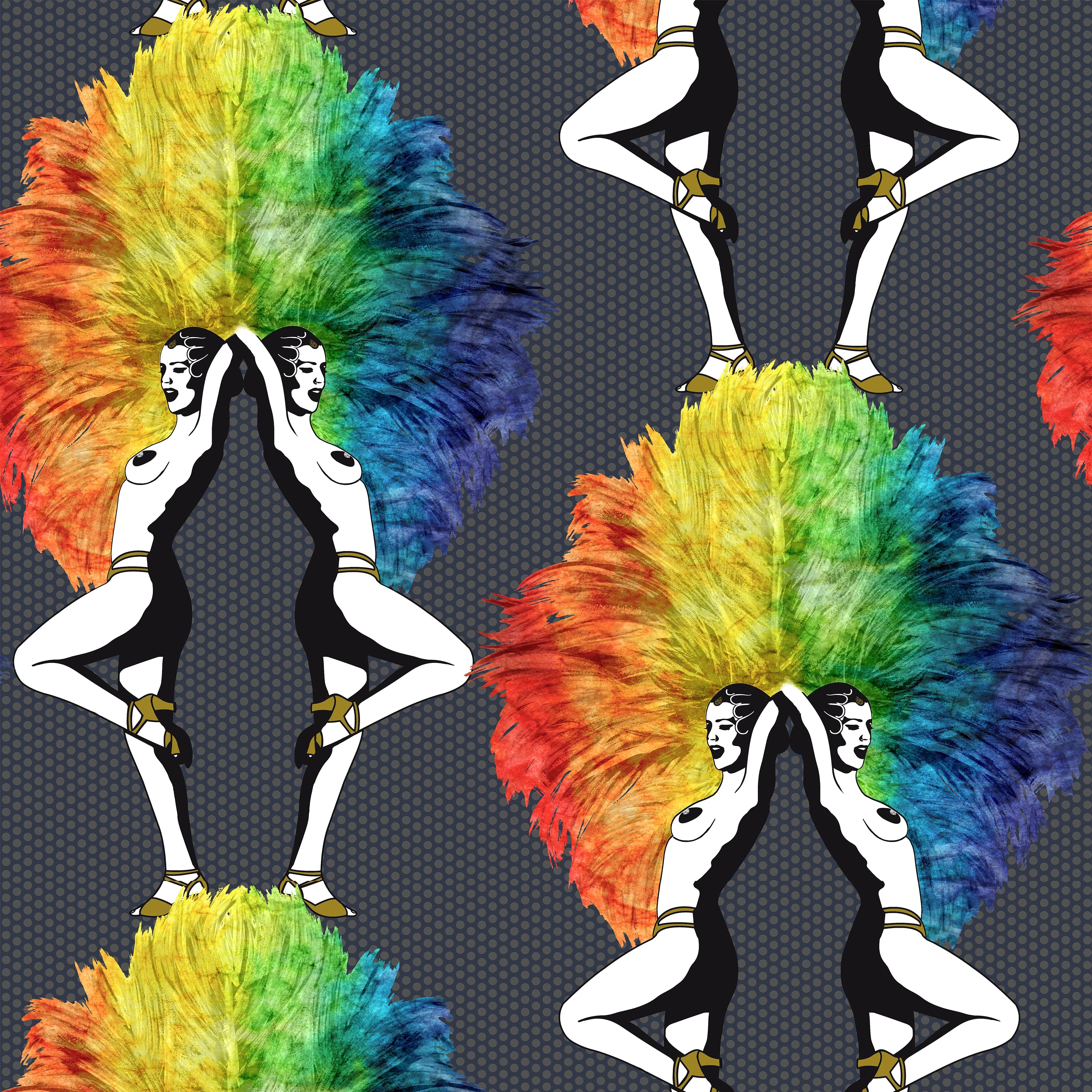 Showgirls Wallpaper by Graduate Collection