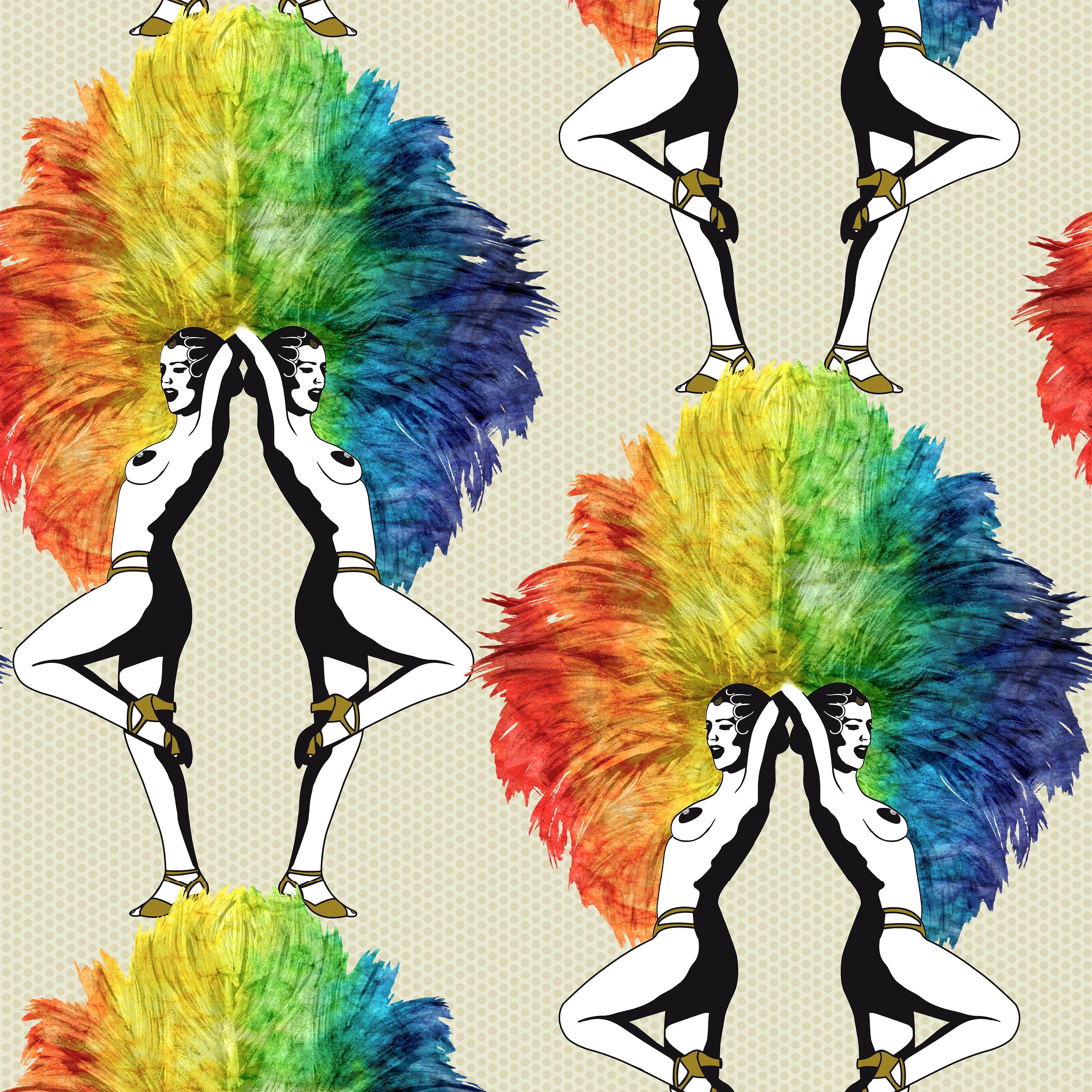 Showgirls Wallpaper by Graduate Collection