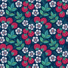 Raspberry Blues Wallpaper by Olenka Design