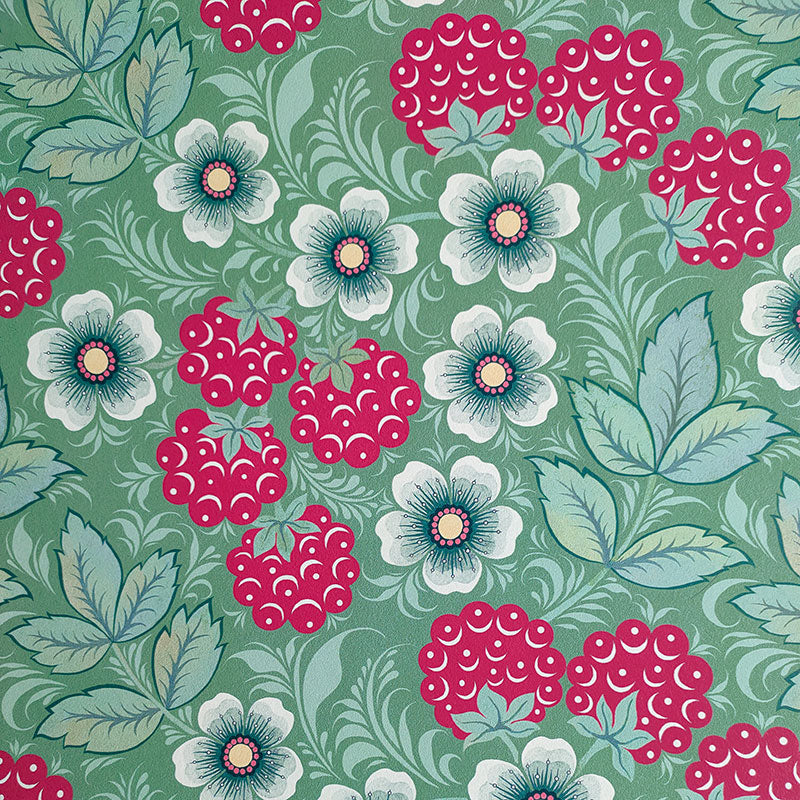 Raspberry Sage Wallpaper