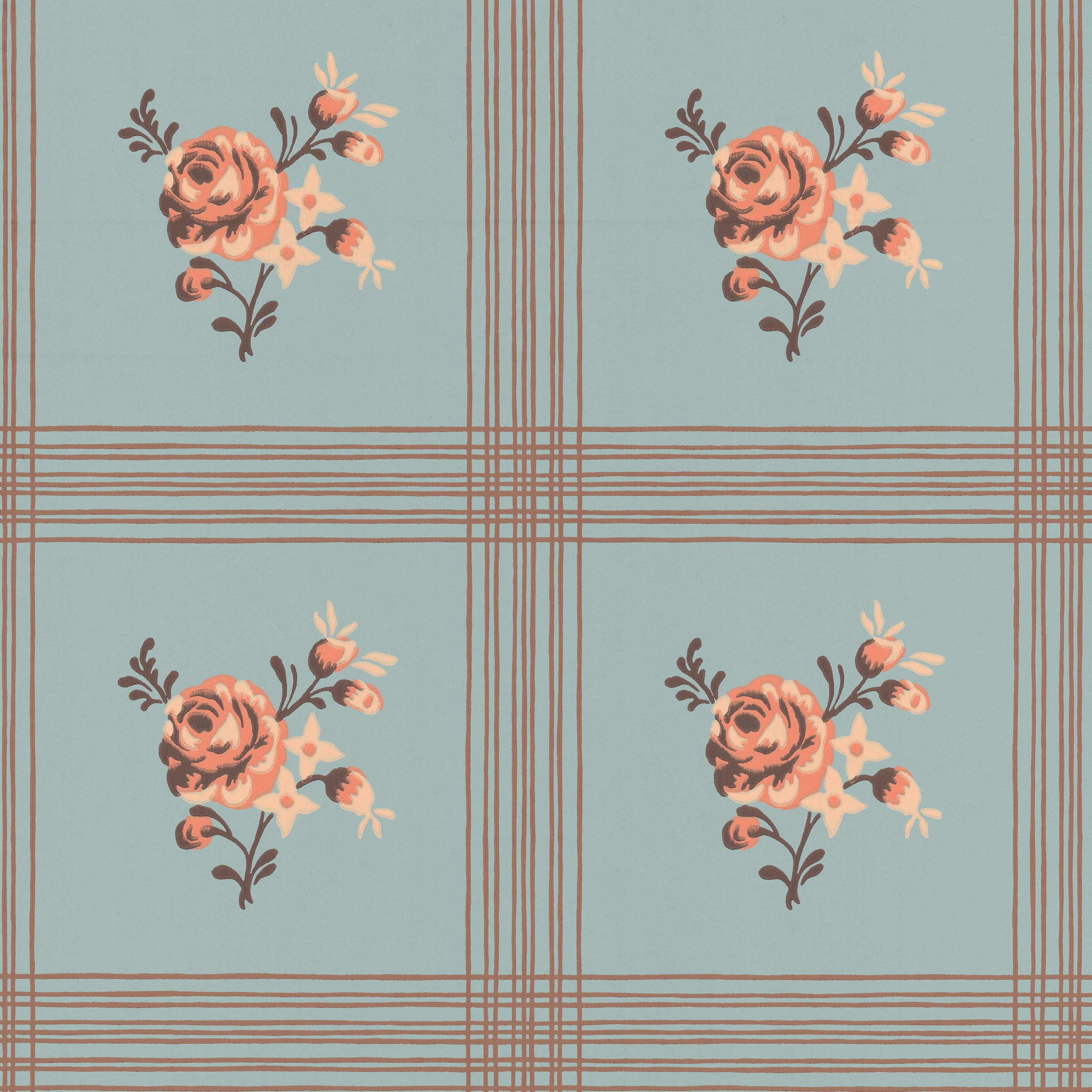 Rose Wallpaper by Långelid Von Brömssen