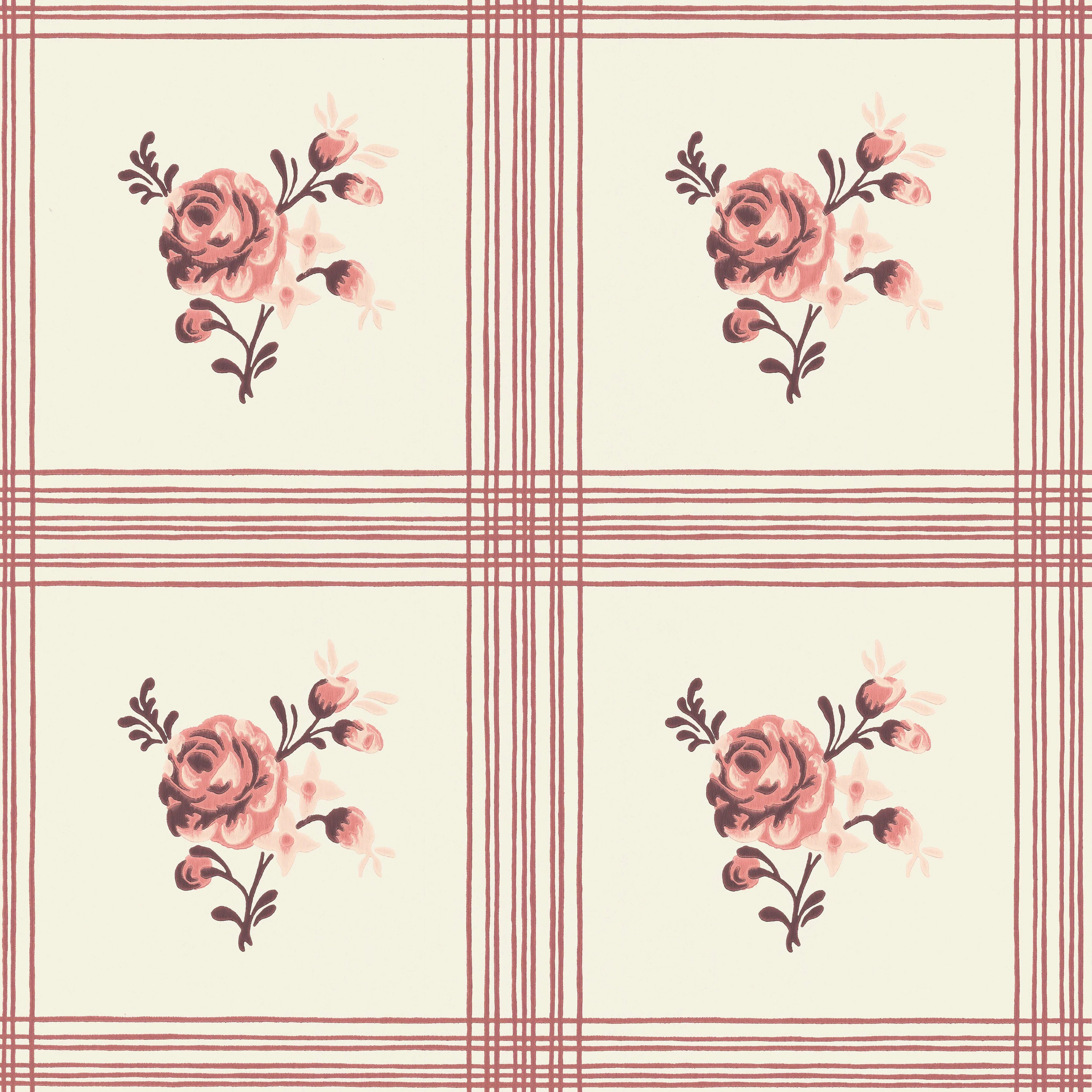 Rose Wallpaper by Långelid Von Brömssen