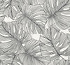 Tarra Monstera Leaf Wallpaper by Seabrook Designs