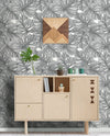 Tarra Monstera Leaf Wallpaper by Seabrook Designs