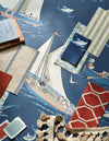 Donald Nautical Wallpaper by Sanderson
