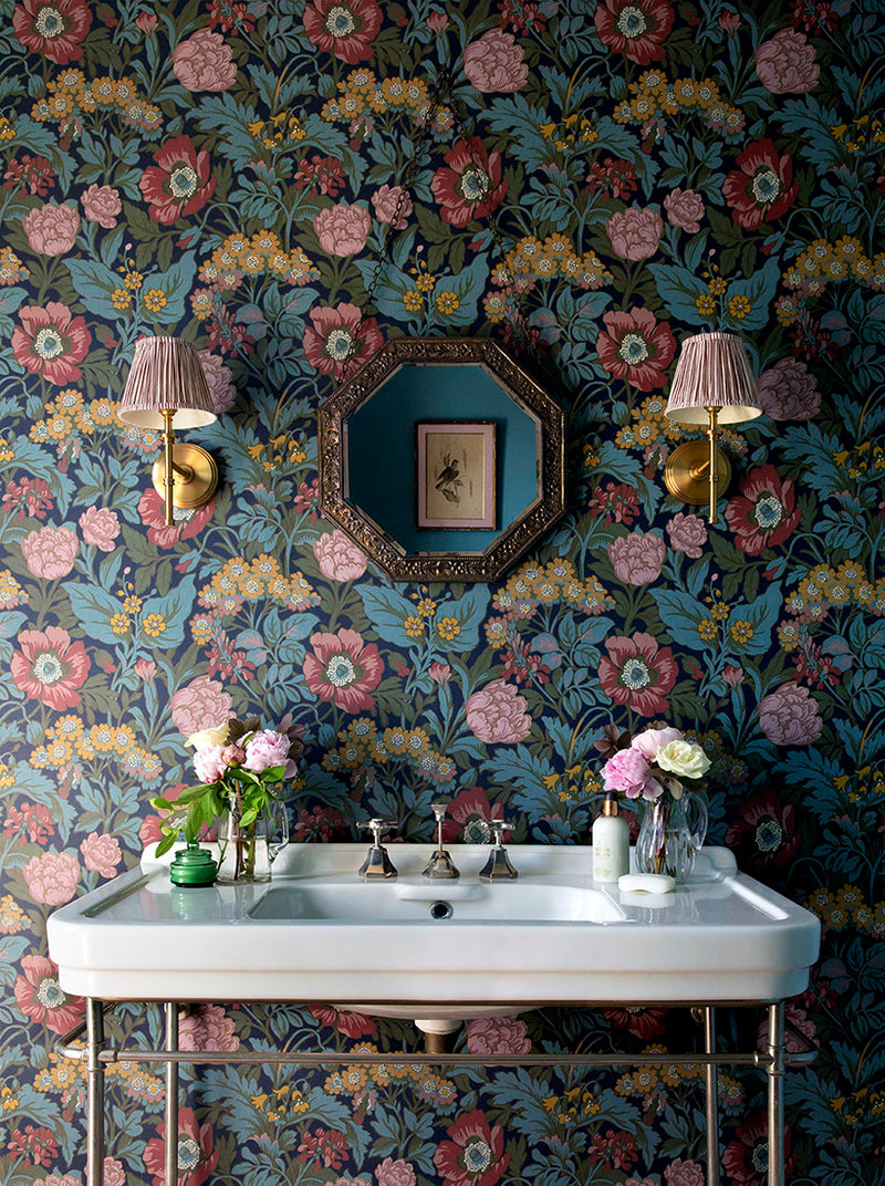 Poppy Wallpaper by Sidney Paul & Co