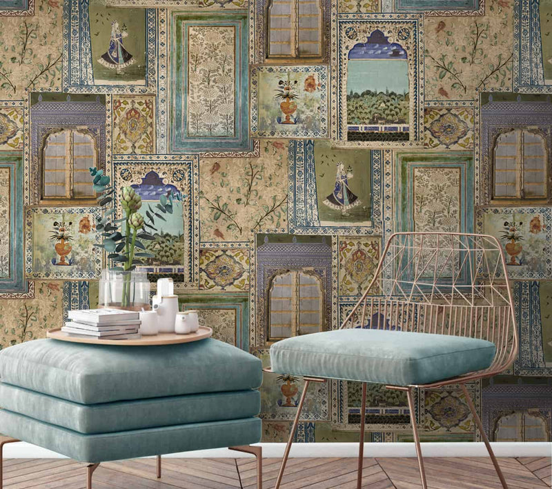 Summer Palace Wallpaper by Sidney Paul & Co