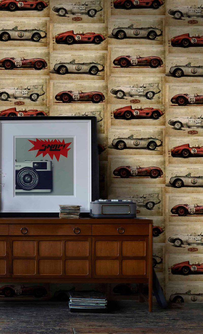 Racer Wallpaper by Sidney Paul & Co