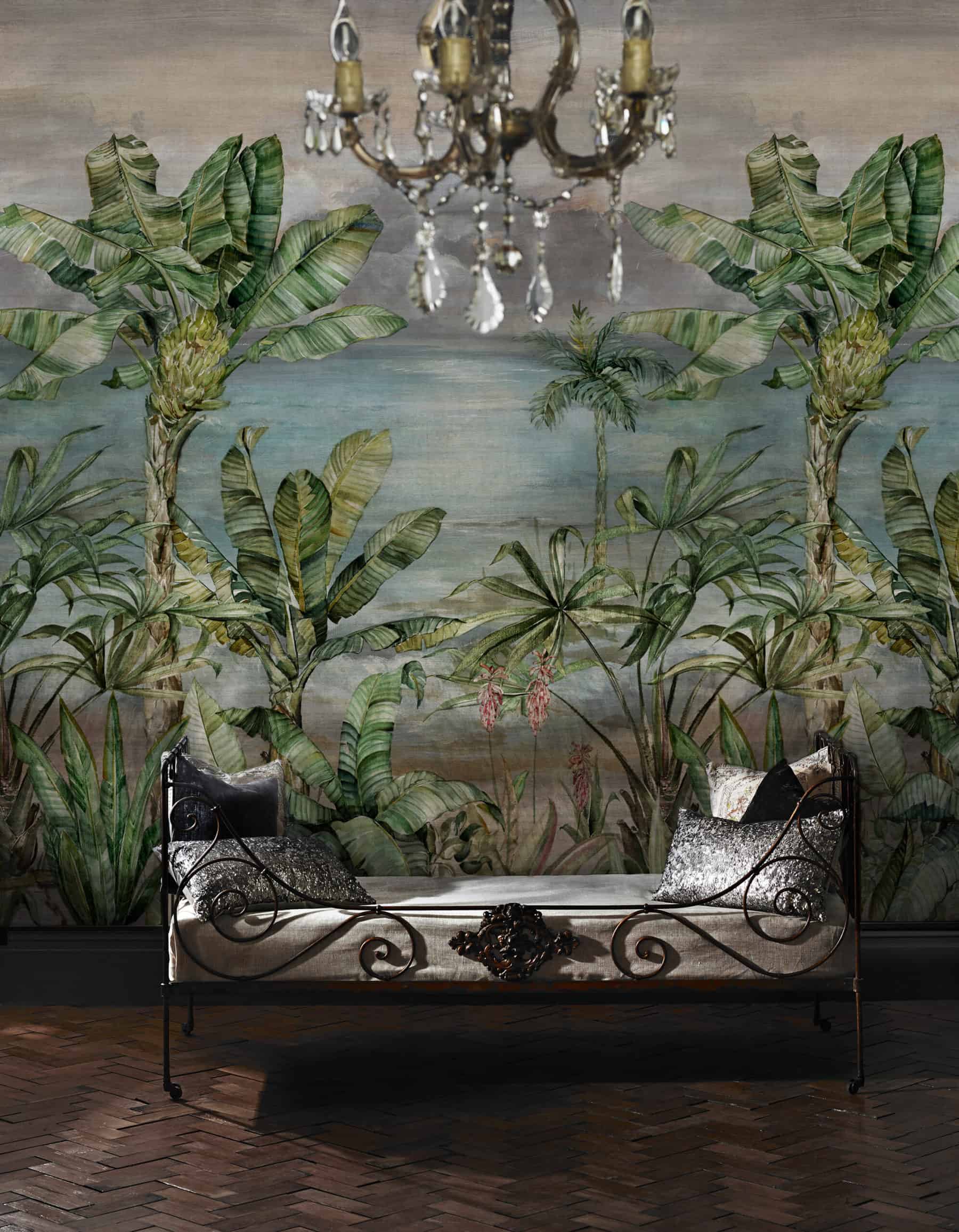 In the Shade of the Trees Wallpaper by Sidney Paul & Co