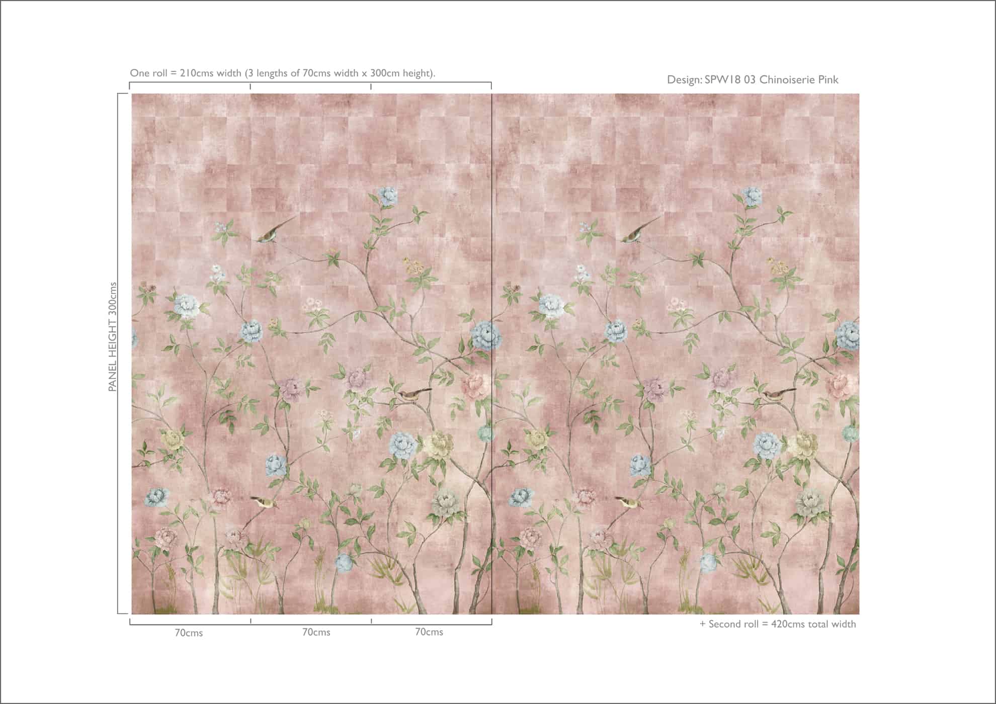 Chinoiserie Wallpaper by Sidney Paul & Co