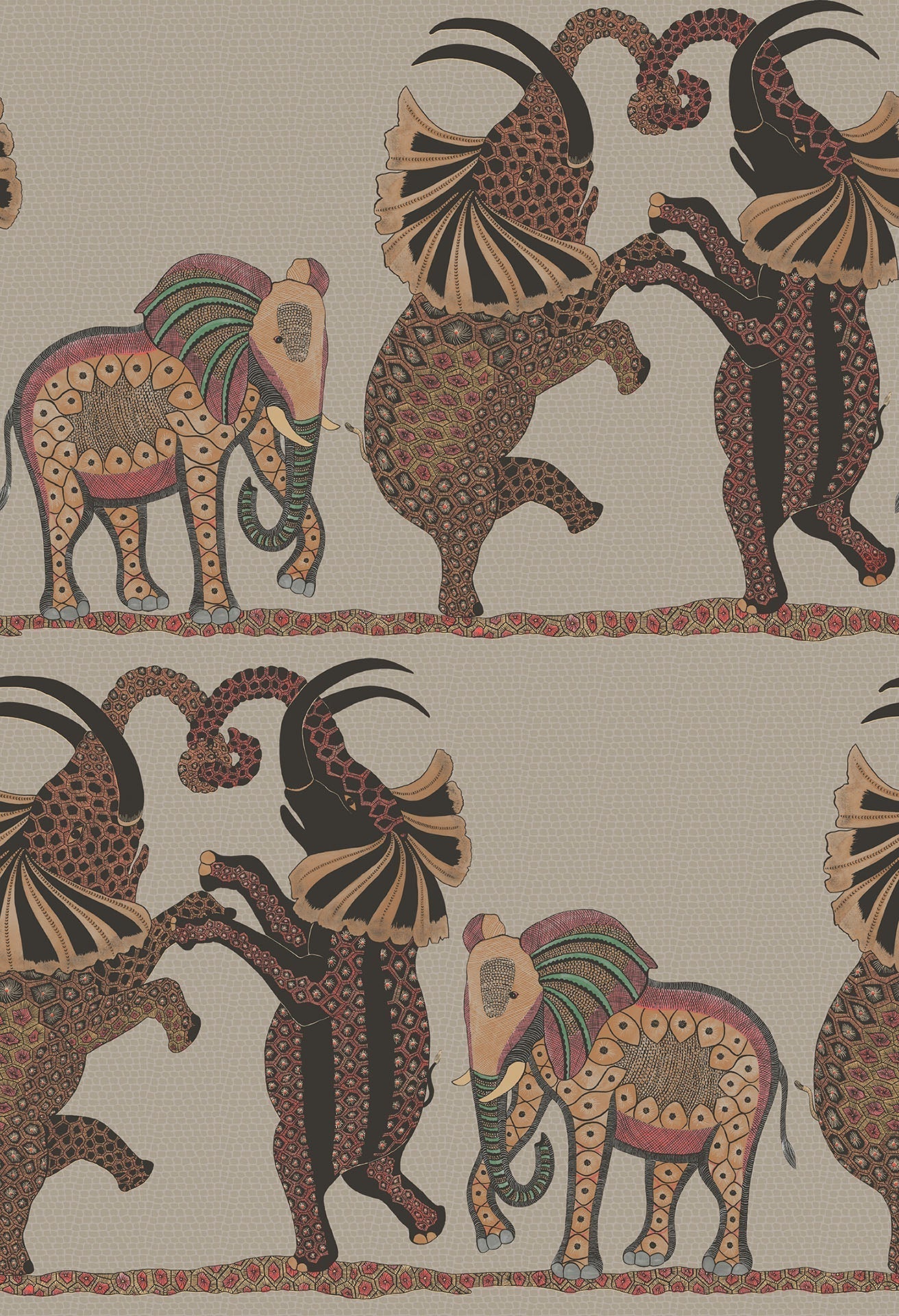 Safari Dance Wallpaper by Cole & Son