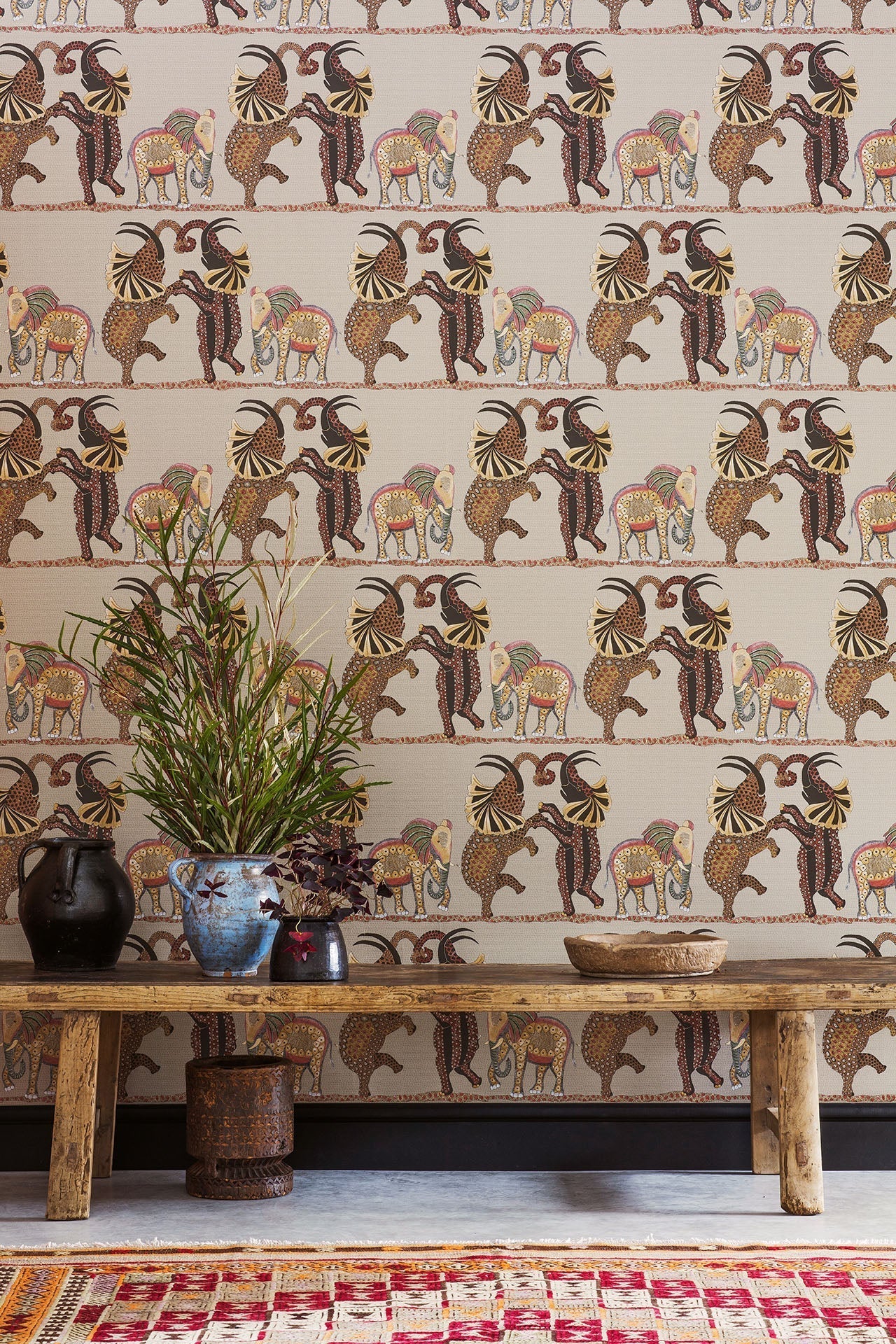 Safari Dance Wallpaper by Cole & Son