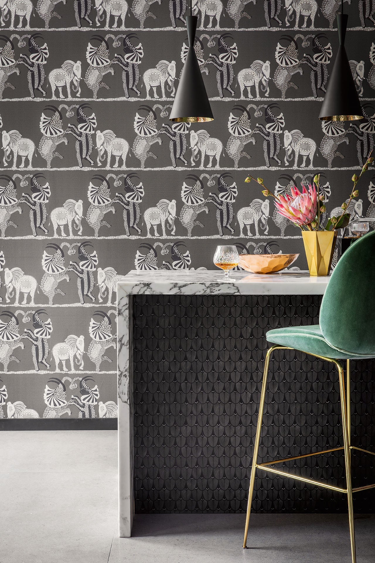 Safari Dance Wallpaper by Cole & Son