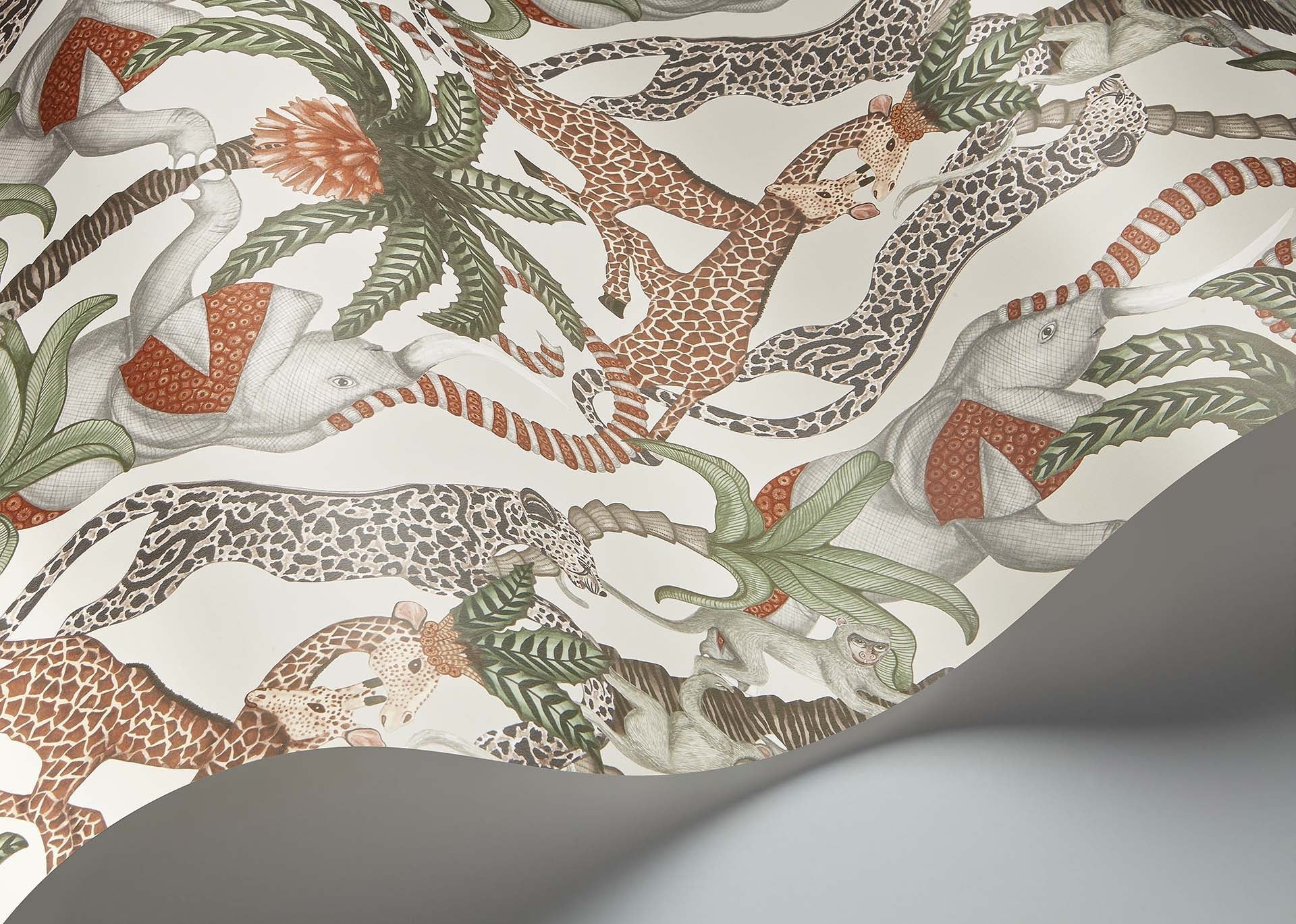 Safari Totem Wallpaper by Cole & Son