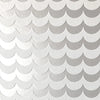 White Flock & Silver Lustre