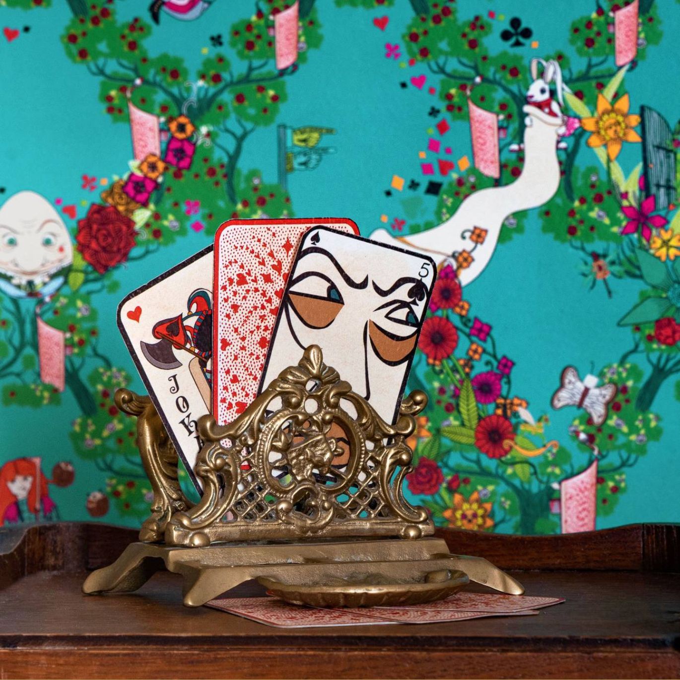 Alice's Adventures in Wonderland Wallpaper by MinaLima