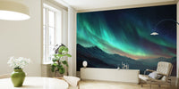 Northern Lights Majesty Mural by HappyWall