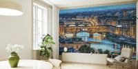 Evening in Florence Mural by HappyWall