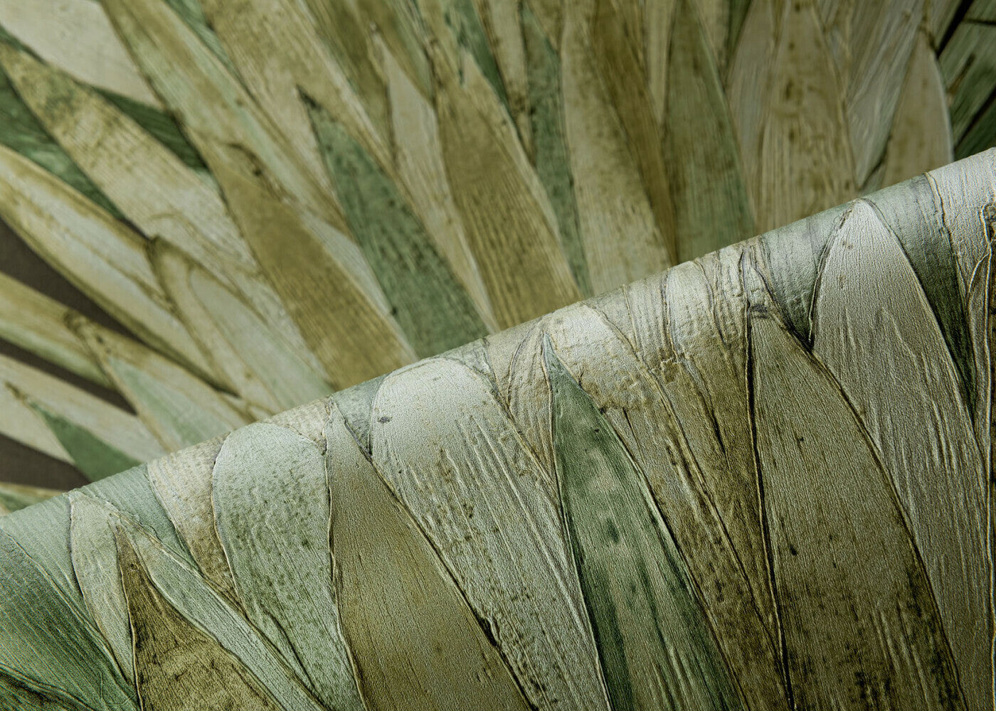 Abanico Leaf Wallpaper