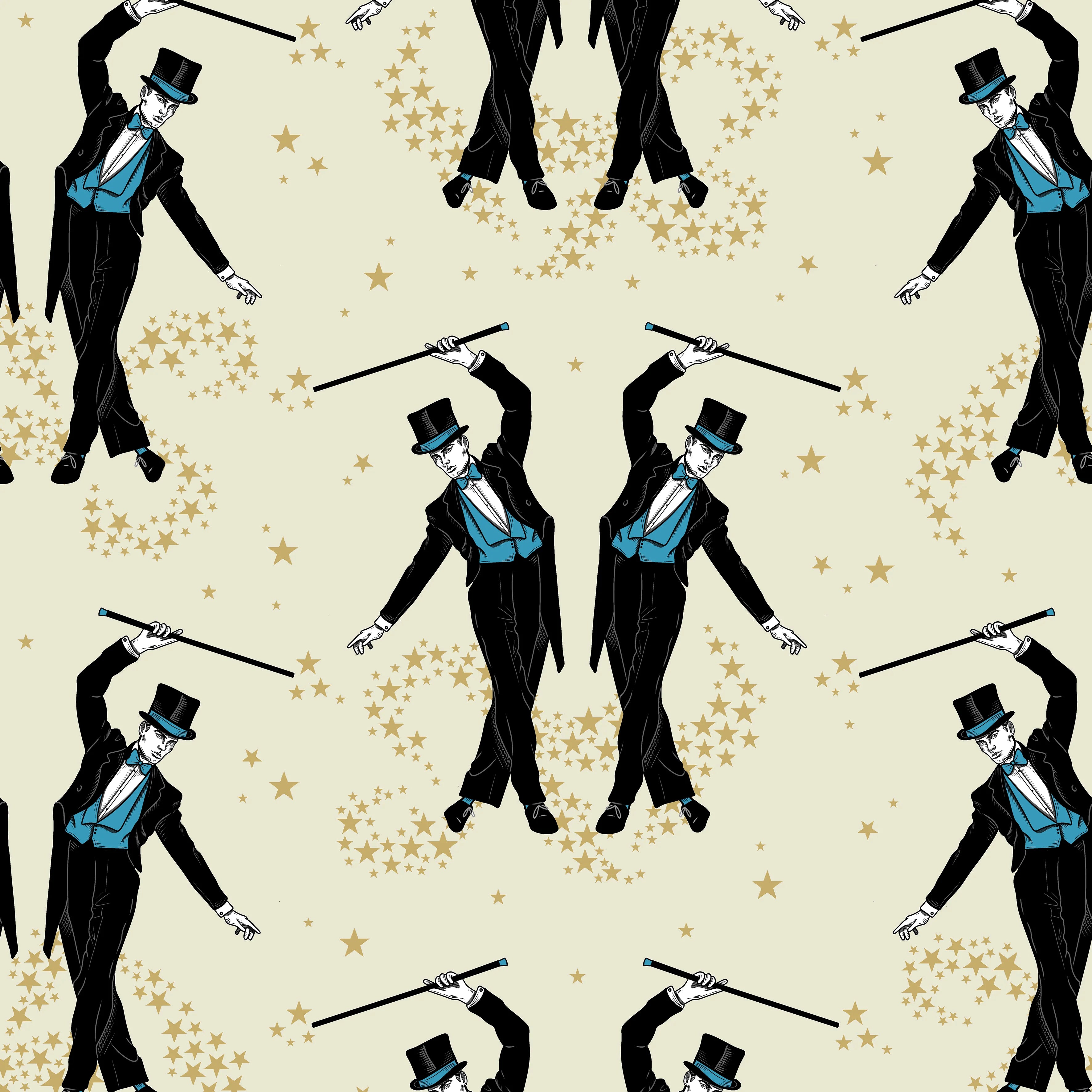 Showboys Wallpaper by Graduate Collection
