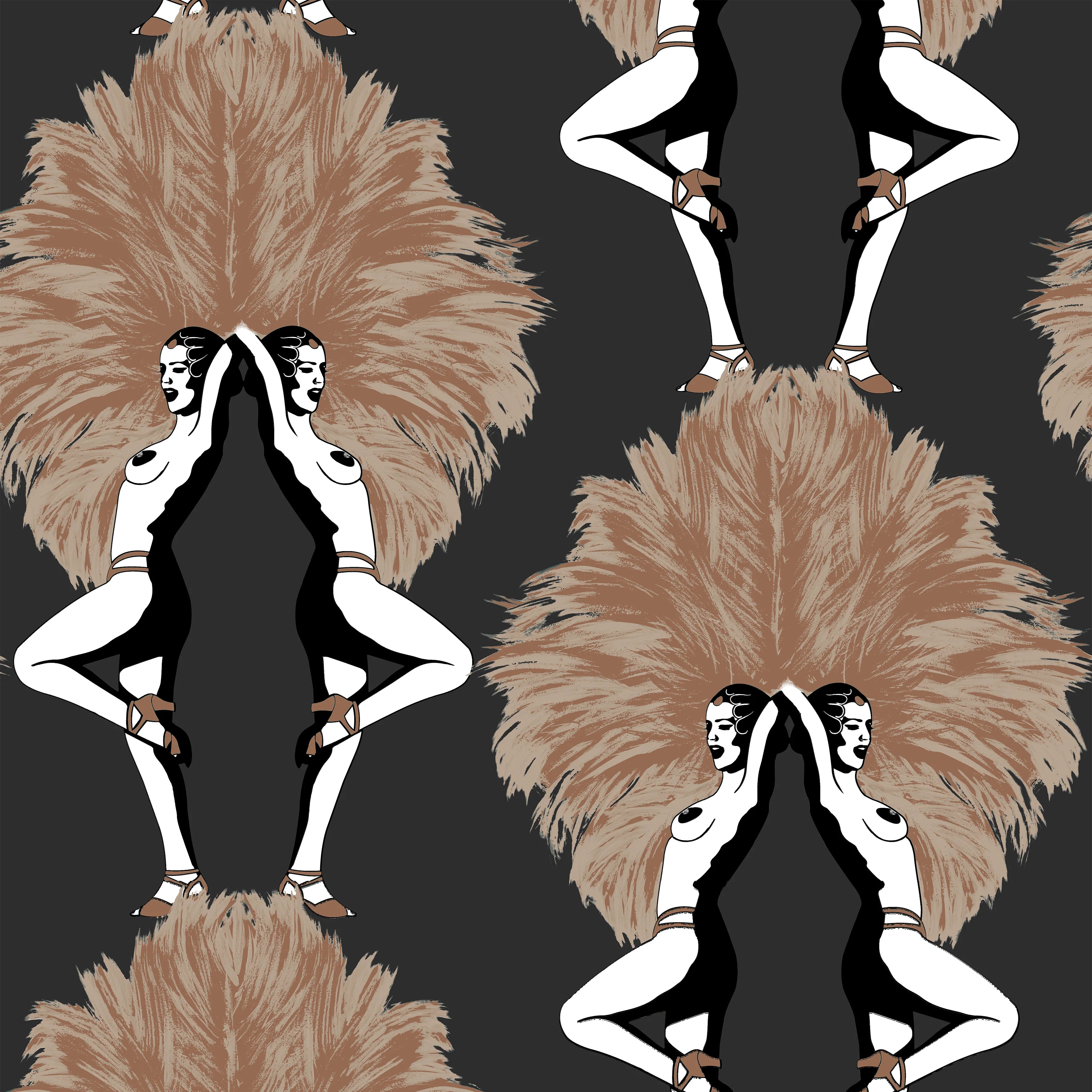 Showgirls Wallpaper by Graduate Collection