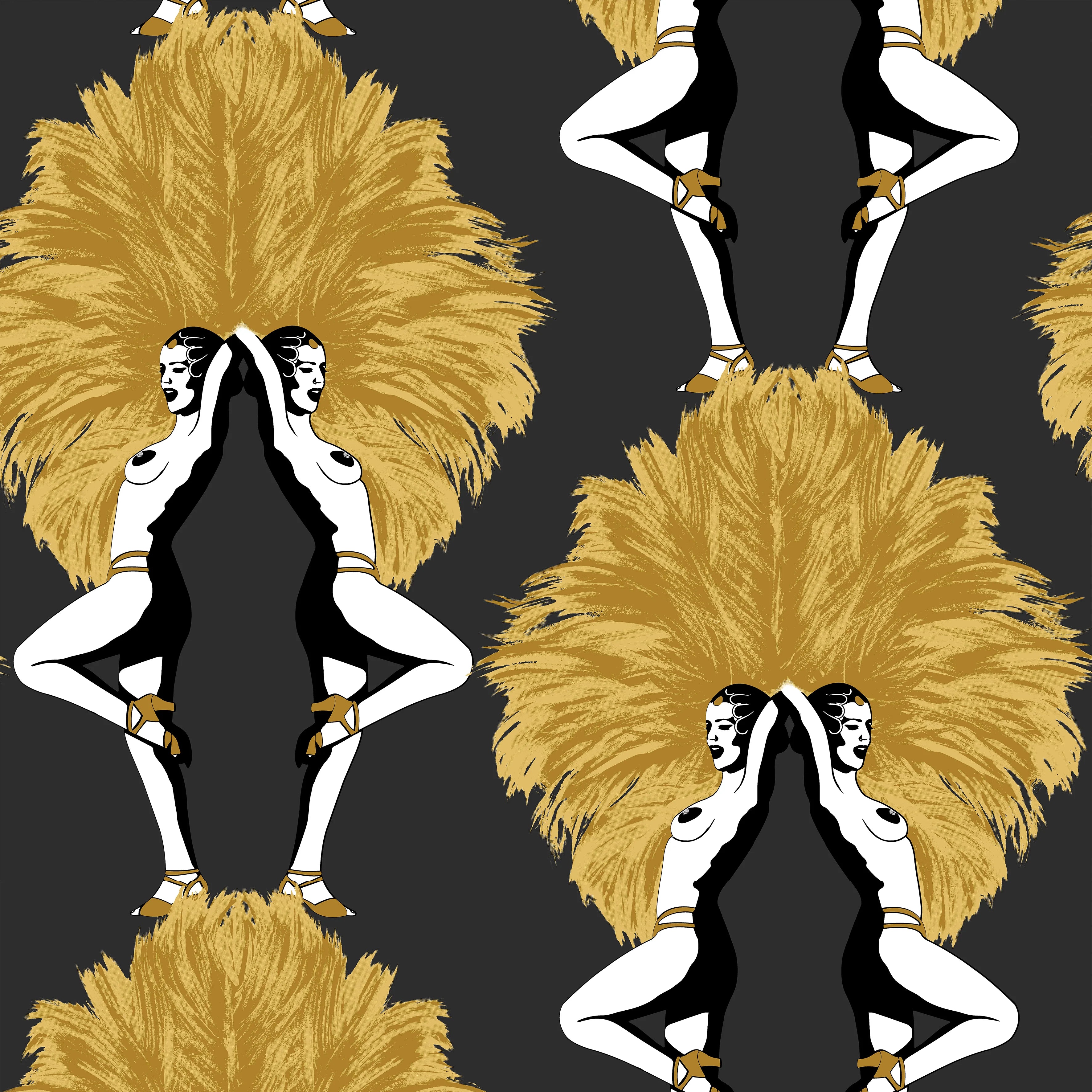 Showgirls Wallpaper by Graduate Collection