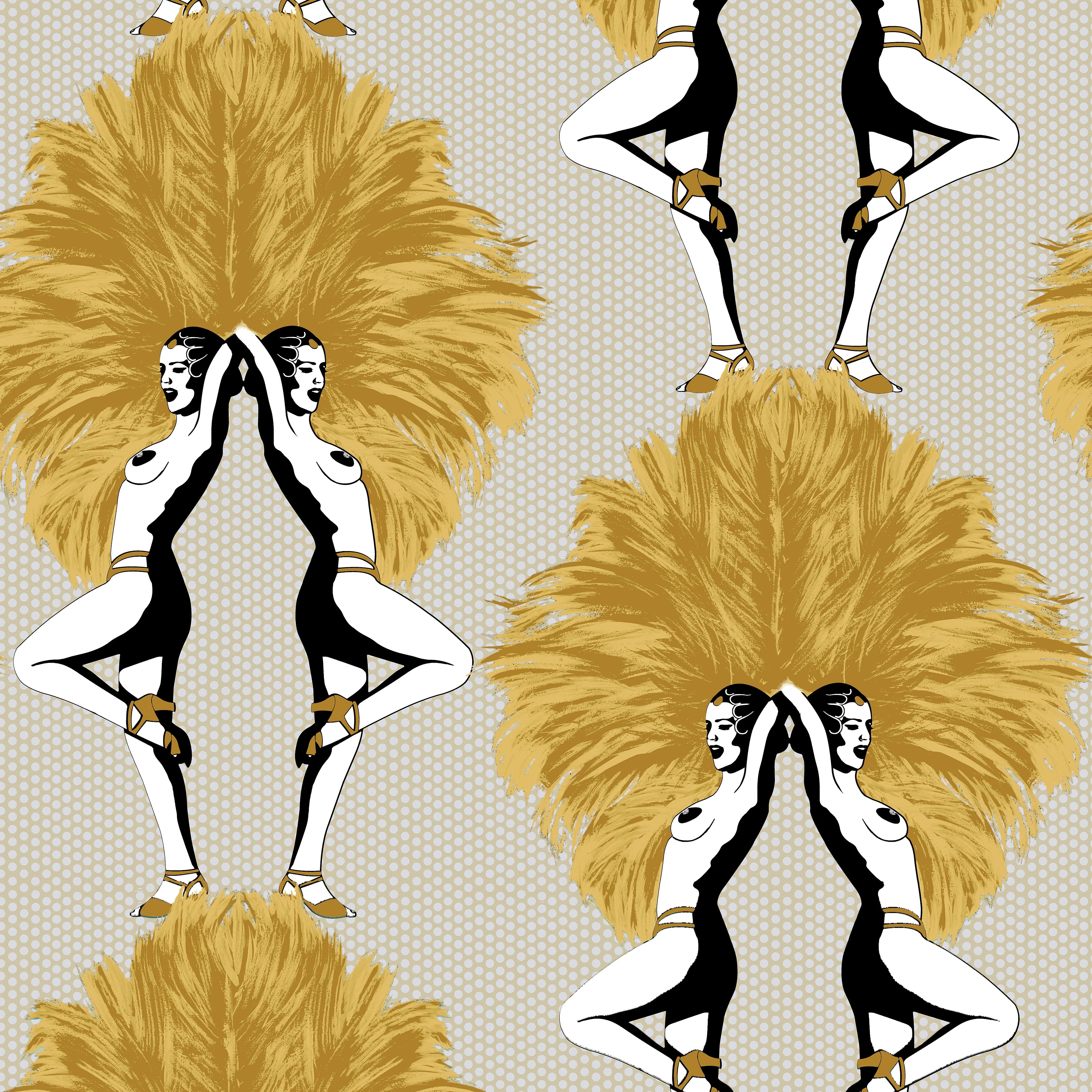 Showgirls Wallpaper by Graduate Collection