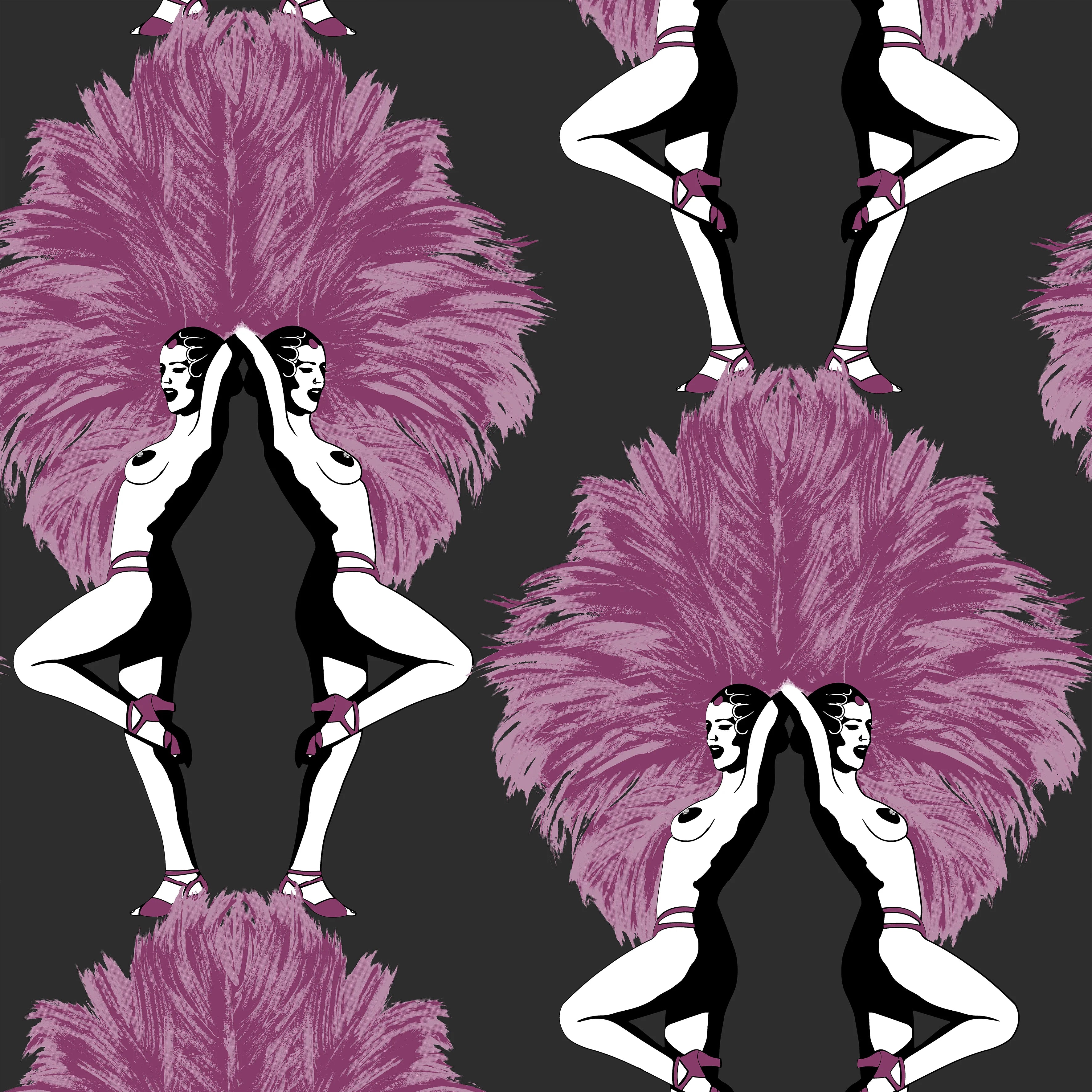 Showgirls Wallpaper by Graduate Collection
