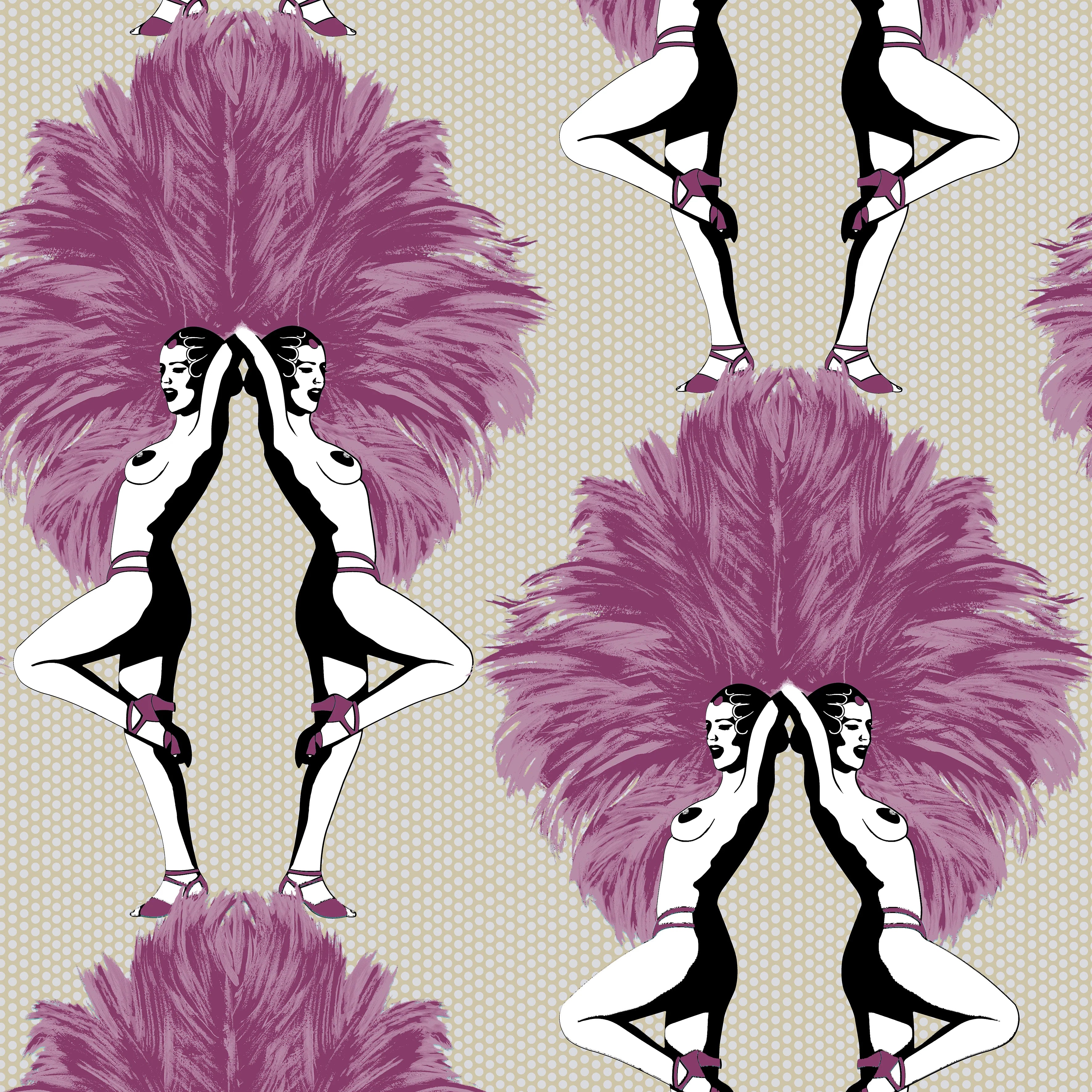 Showgirls Wallpaper by Graduate Collection