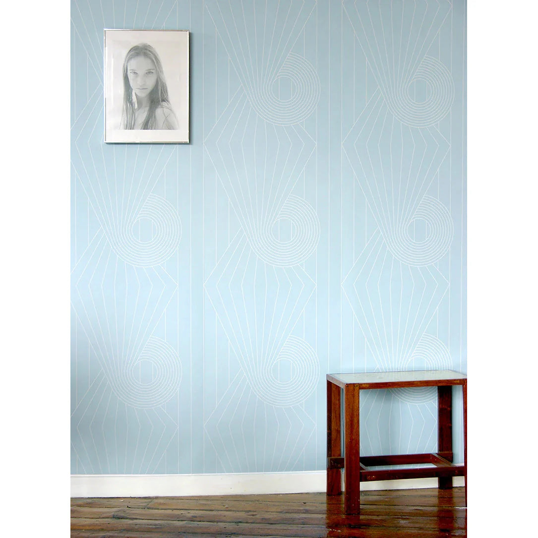 Spiral Wallpaper by Erica Wakerly
