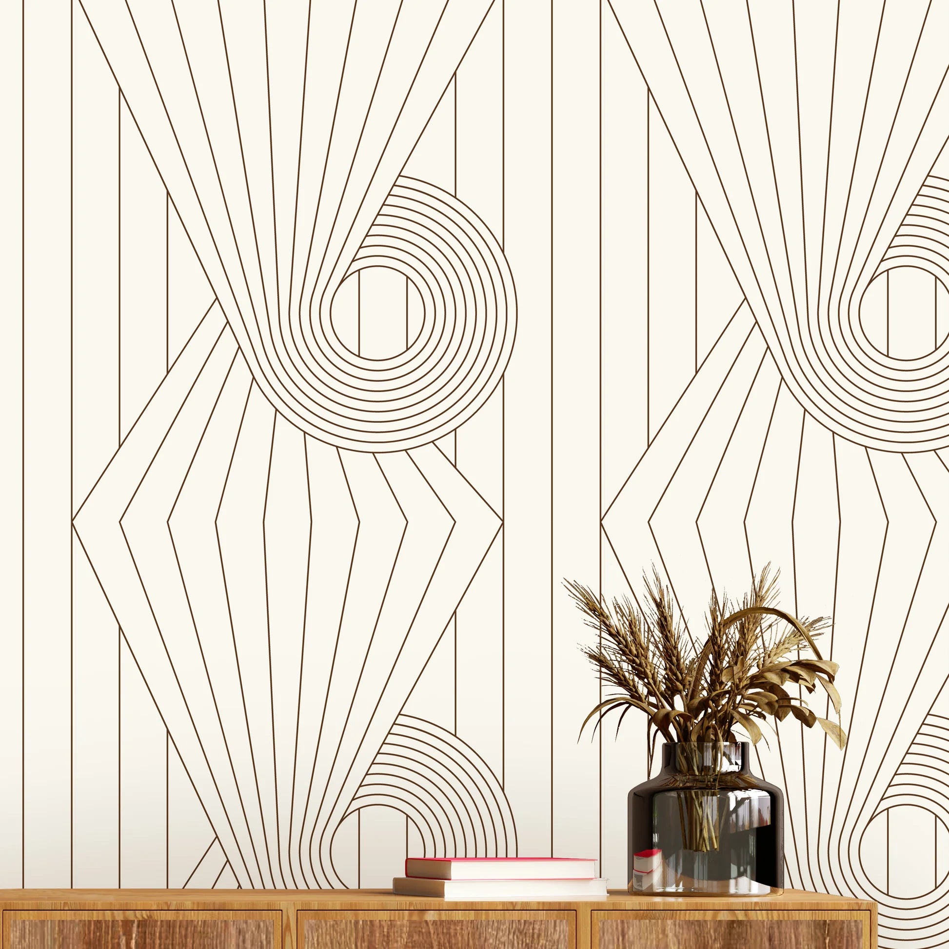 Spiral Wallpaper by Erica Wakerly