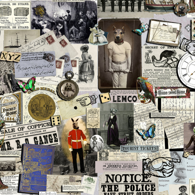 Steampunk Wallpaper by Graduate Collection