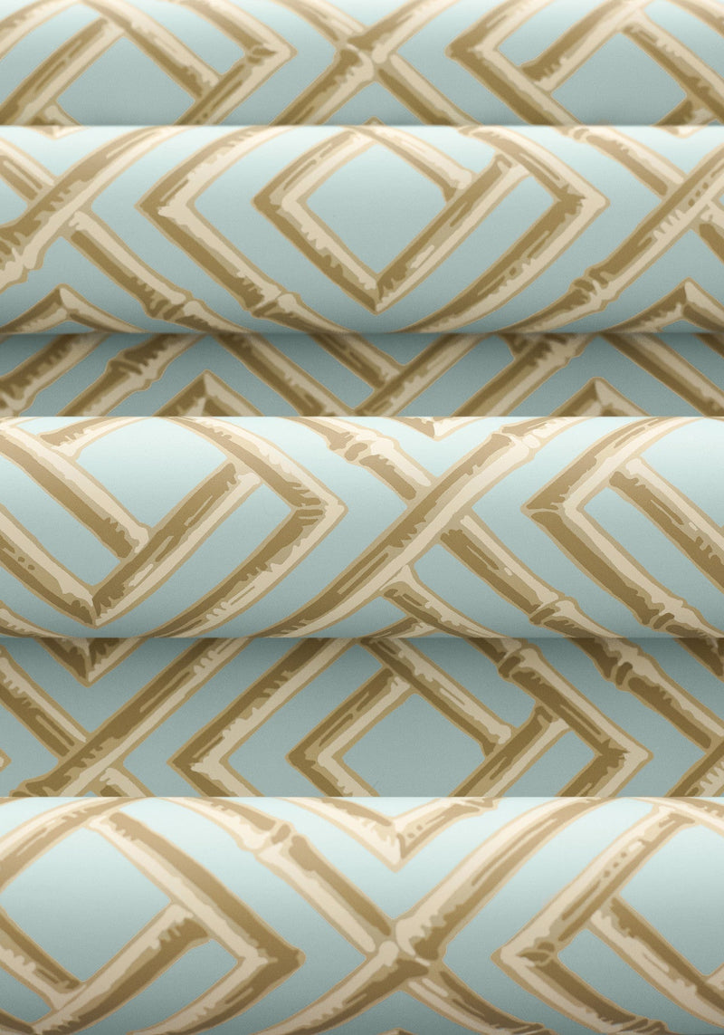French Lattice Wallpaper