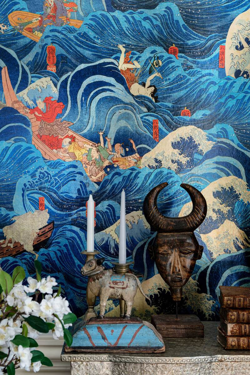 The Former Emperor– Metallic Edition Wallpaper by Mind The Gap