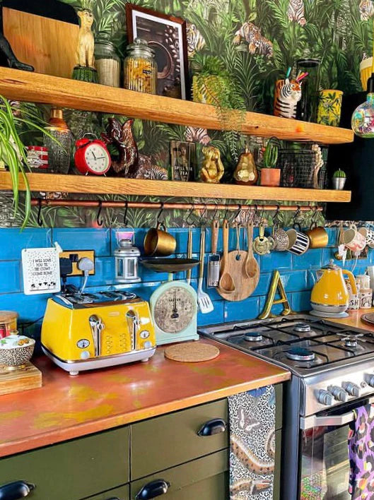 Tiger & Temple Wallpaper by Graduate Collection