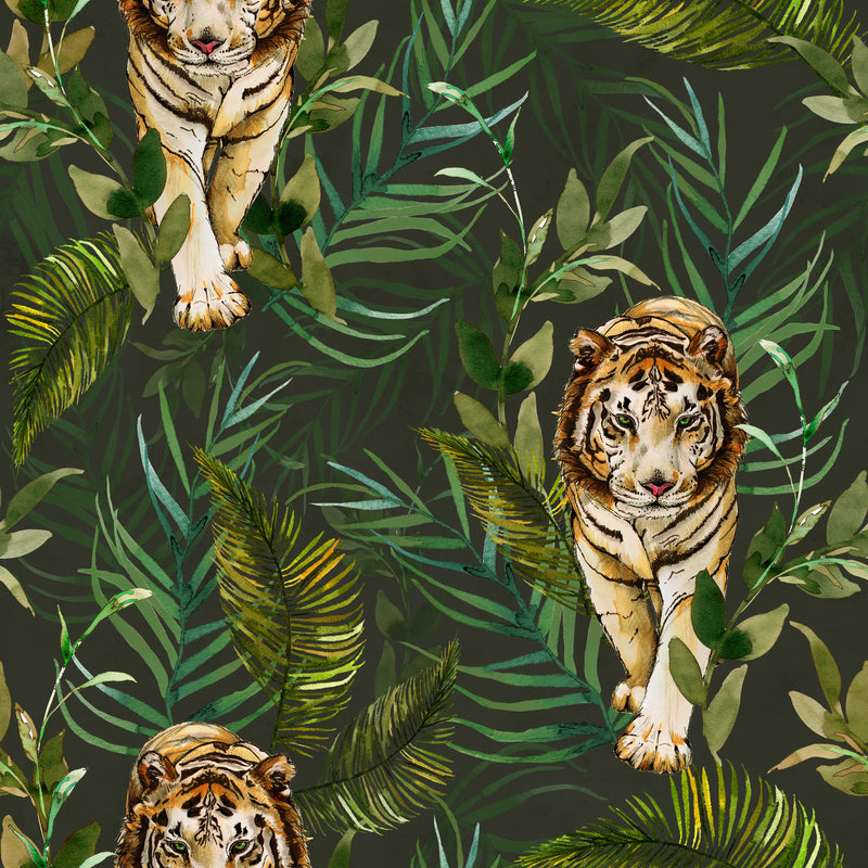 Tiger Tiger Wallpaper by Graduate Collection