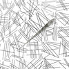 Tilt Flock Wallpaper by Erica Wakerly