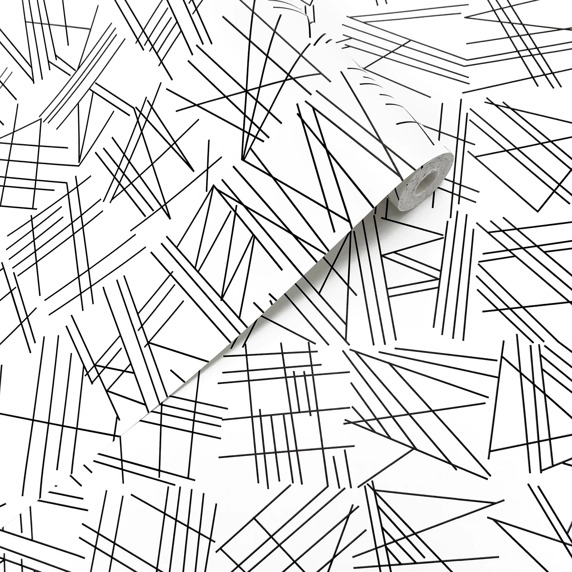 Tilt Flock Wallpaper by Erica Wakerly